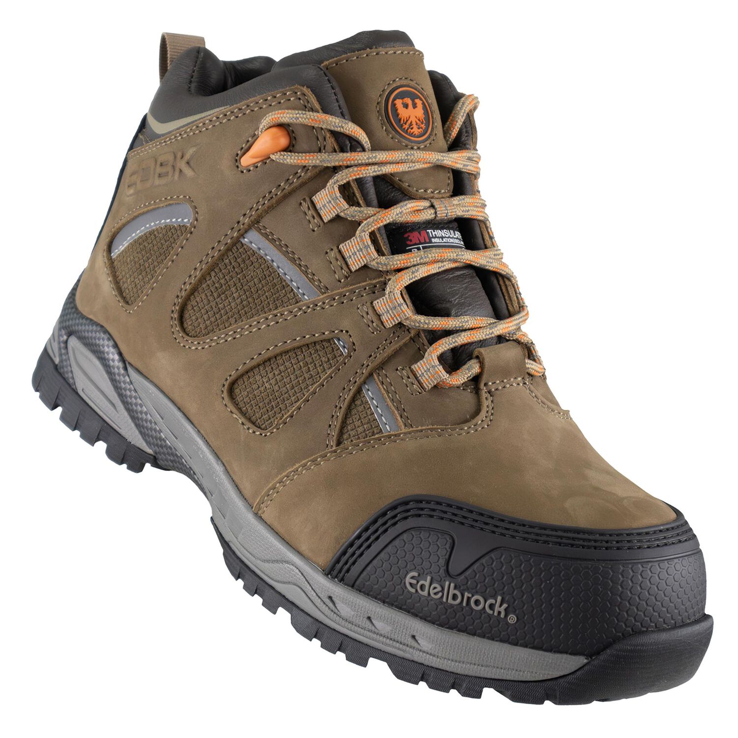 Zapato Seguridad Edelbrock Edbk 177 Brown image number 5.0