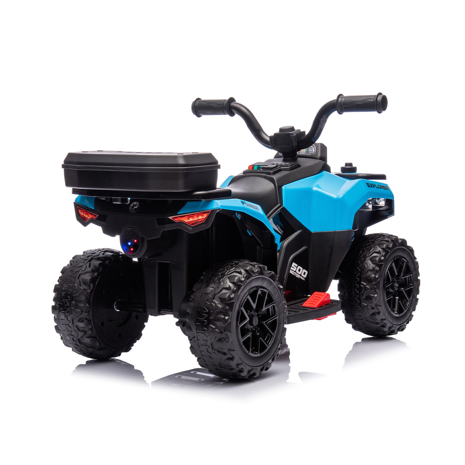Cuatrimoto A Bater&iacute;a Quad Sx Azul Bebesit image number 2.0