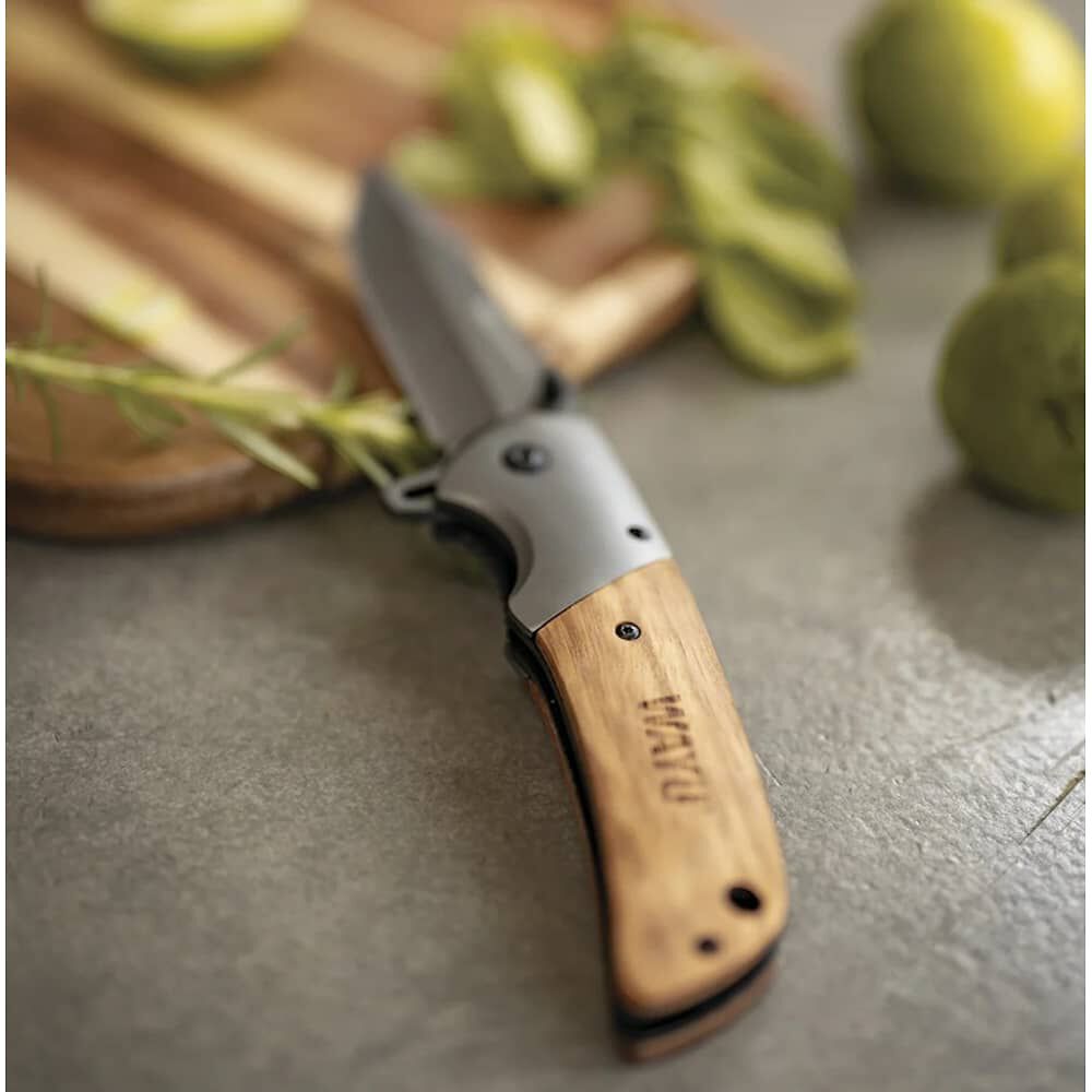 Navaja Wayu Cortapluma Pocket Knife Mango Madera image number 3.0