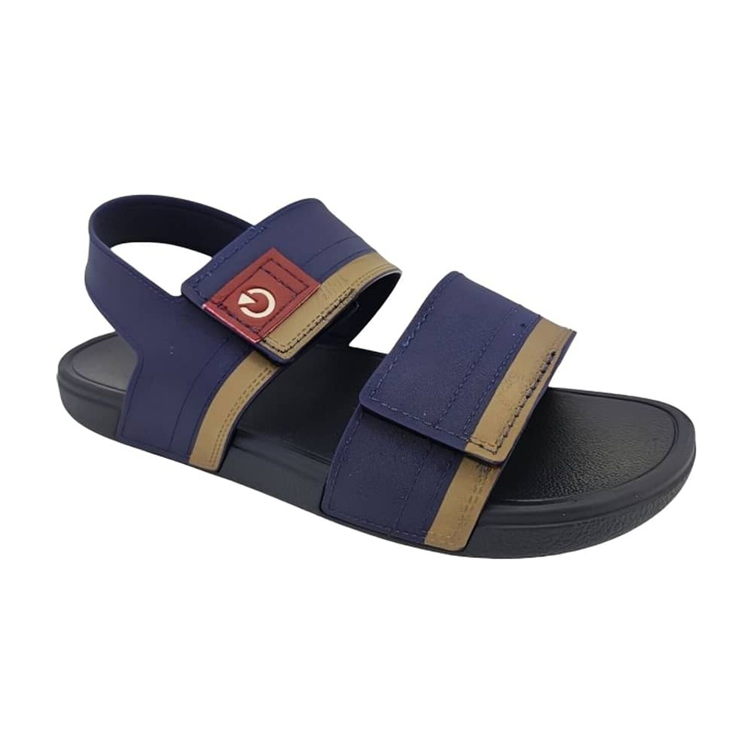Sandalias Chalas Infantil Dakar Brown Blue Cartago image number 2.0
