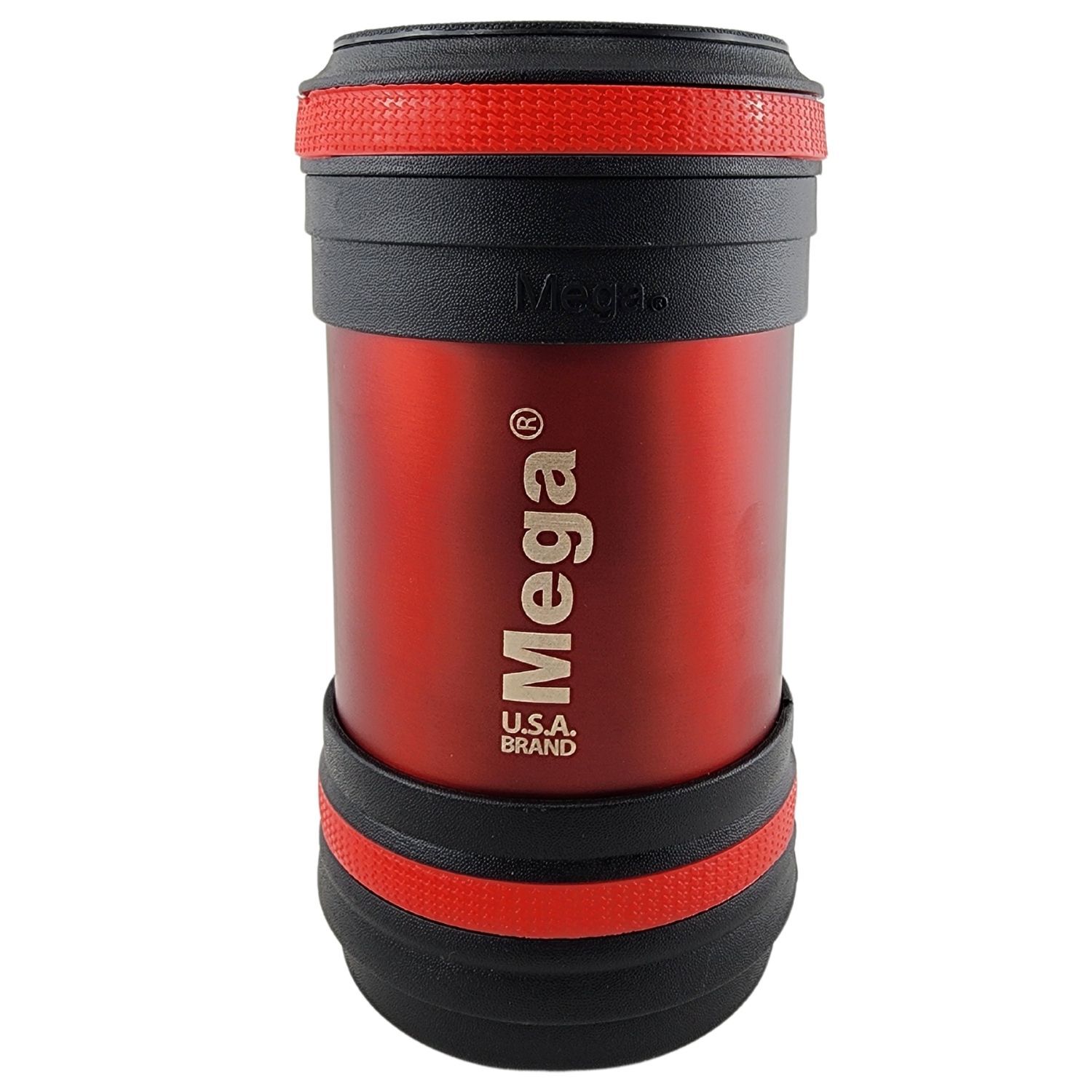 Termo Mega Maxx 400ml Comidas Metalico Acero Inoxidable Rojo image number 0.0
