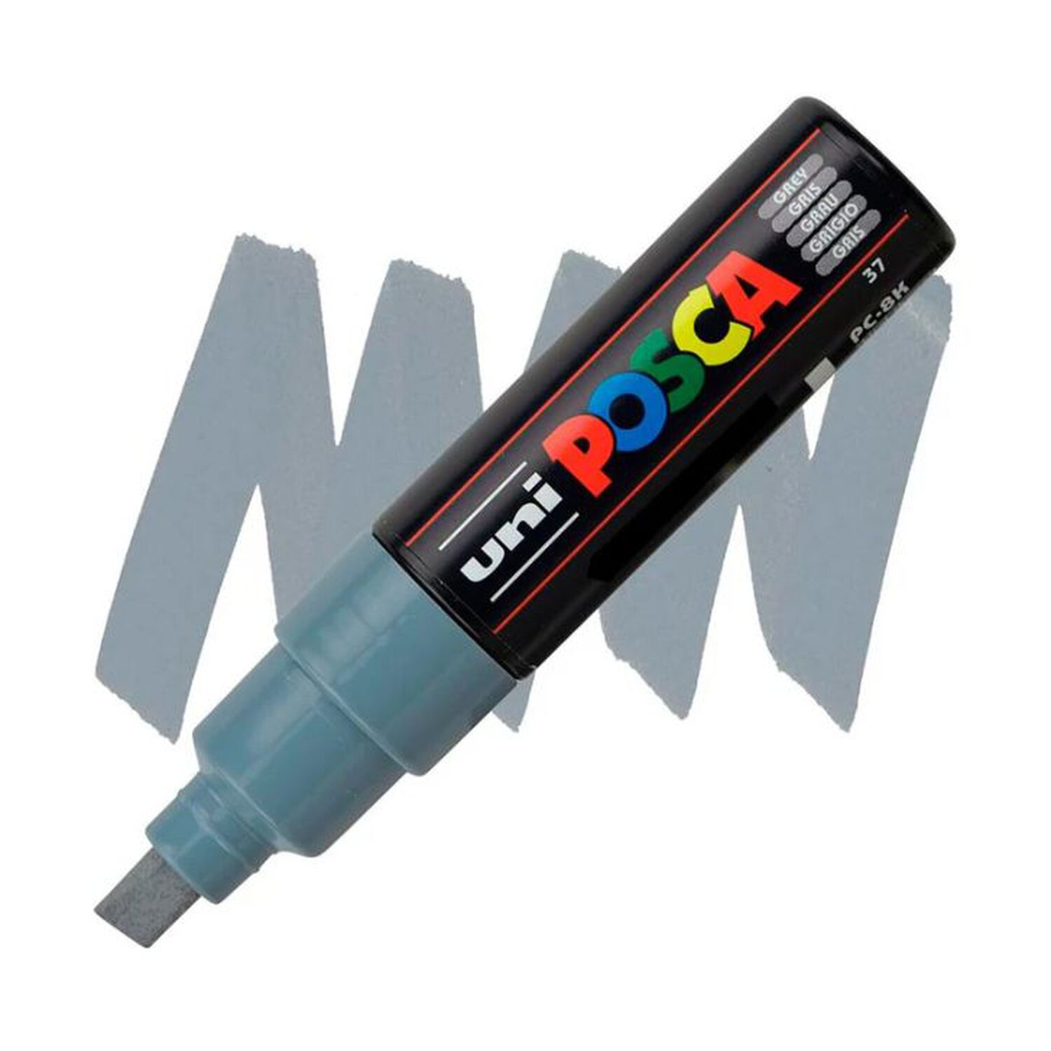 Marcador Acr&iacute;lico Gris 8k Posca image number 0.0