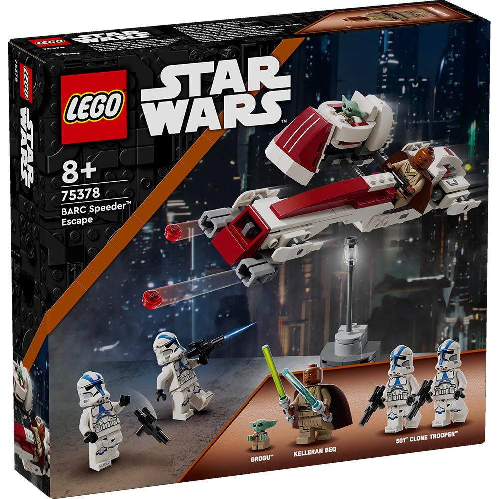 Lego Star Wars - Huida En Speeder Barc - 75378 image number 9.0
