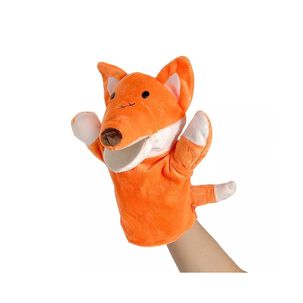 Peluche Titere Animal Zorro Vaca Leon Oveja Rana Lobo