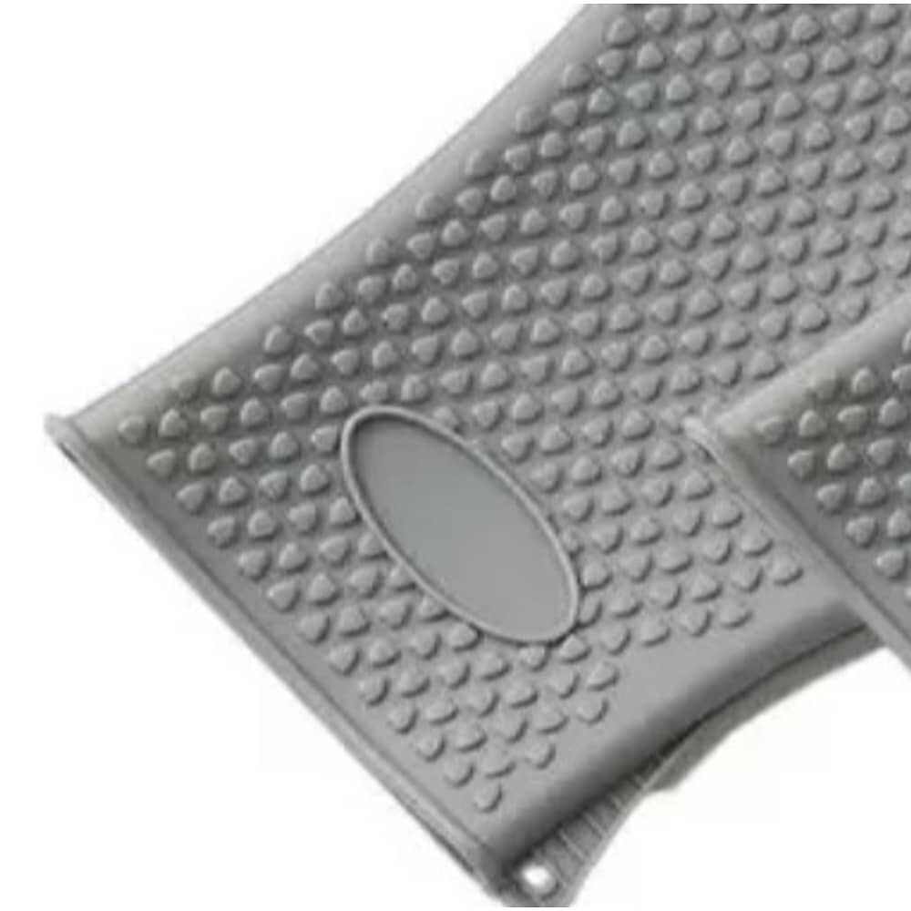 2 Guantes Manopla Protector De Calor (color Gris) Antideslizante image number 2.0