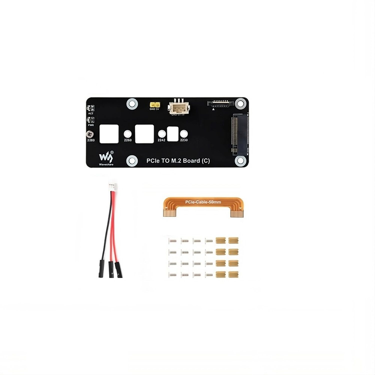 Adaptador Pcie A M.2 Nvme Ssd Para Raspberry Pi 5 image number 0.0
