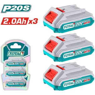 Kit 3 Baterías P20s 2.0 Ah Total