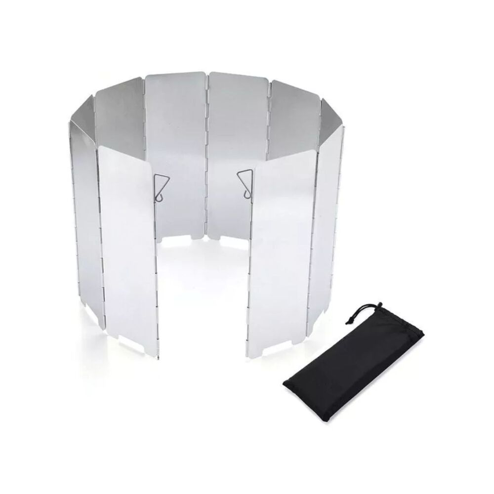 Protector De Viento Para Cocinilla Portatil Camping 84x24cm image number 0.0
