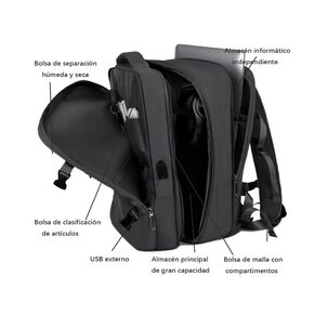 Bolso Genérico Viajero Impermeable Mochila