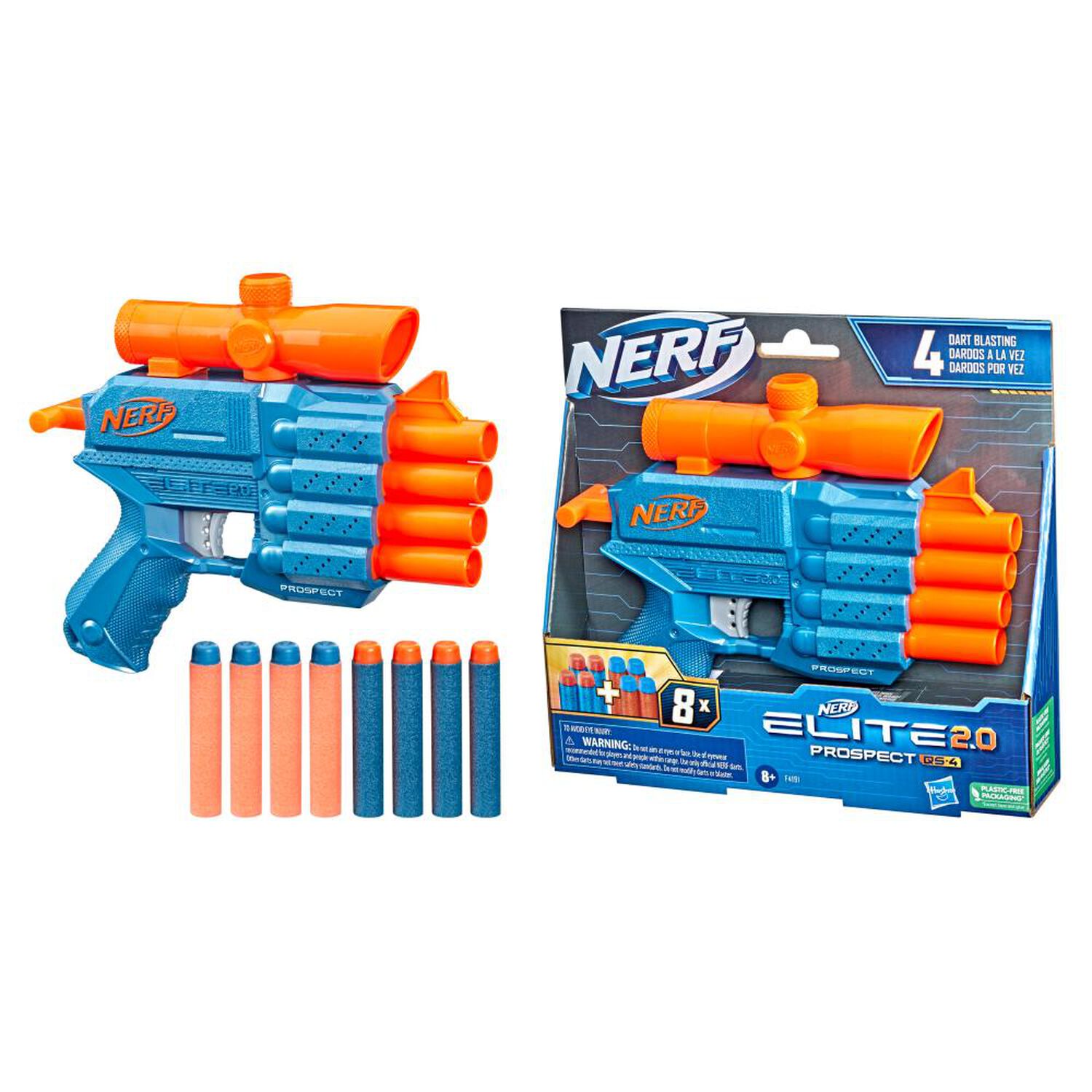 Lanzador Nerf F4191 image number 2.0