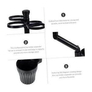 Porta Vasos Para Coche Auto Soporte De Para 5 Vaso O Bebida