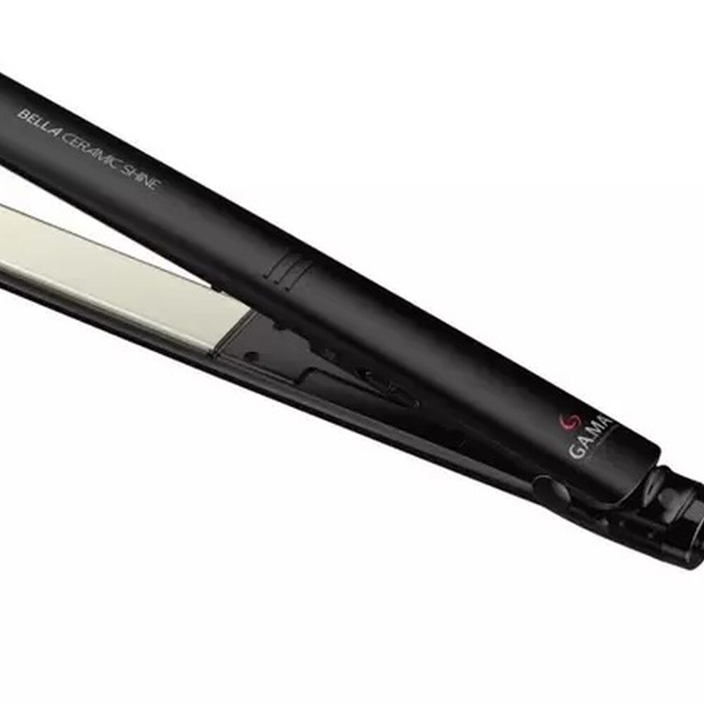 Plancha Alisadora Bella Ceramic Shine Ion 230 Negra Gama image number 0.0