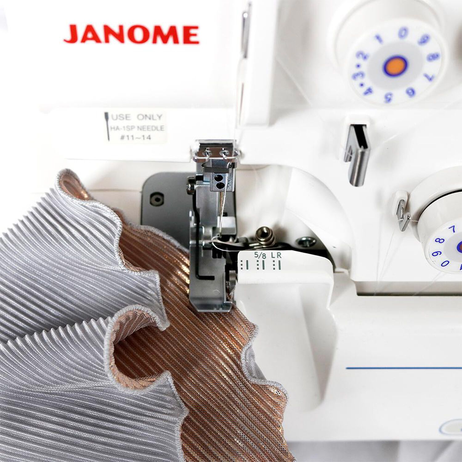 Combo Costura Janome M&aacute;quina de Coser Easy Jeans Plus + M&aacute;quina Overlock 8002D image number 5.0