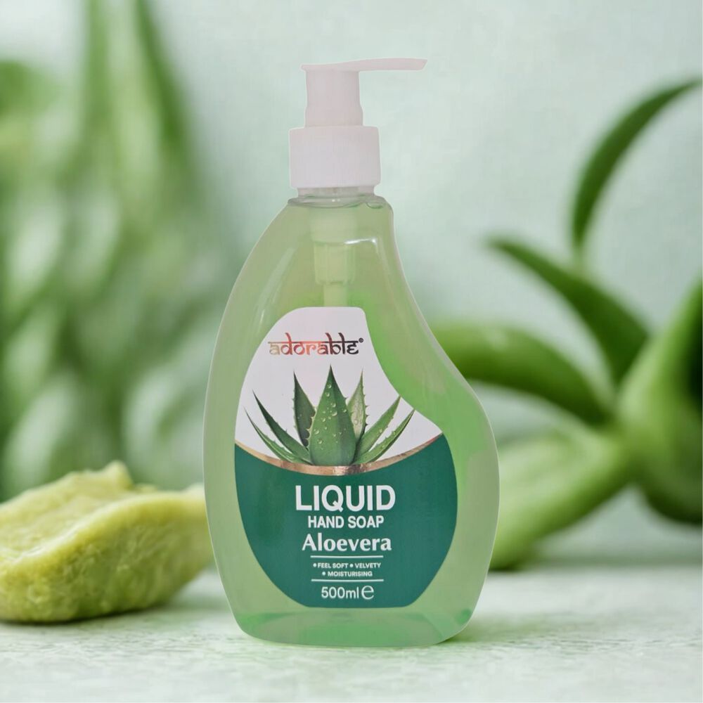 Adorable Jabon Liquido Para Manos Aloe Vera 500 Ml image number 1.0