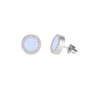 Aros Jason Hyde Blanco Mujer