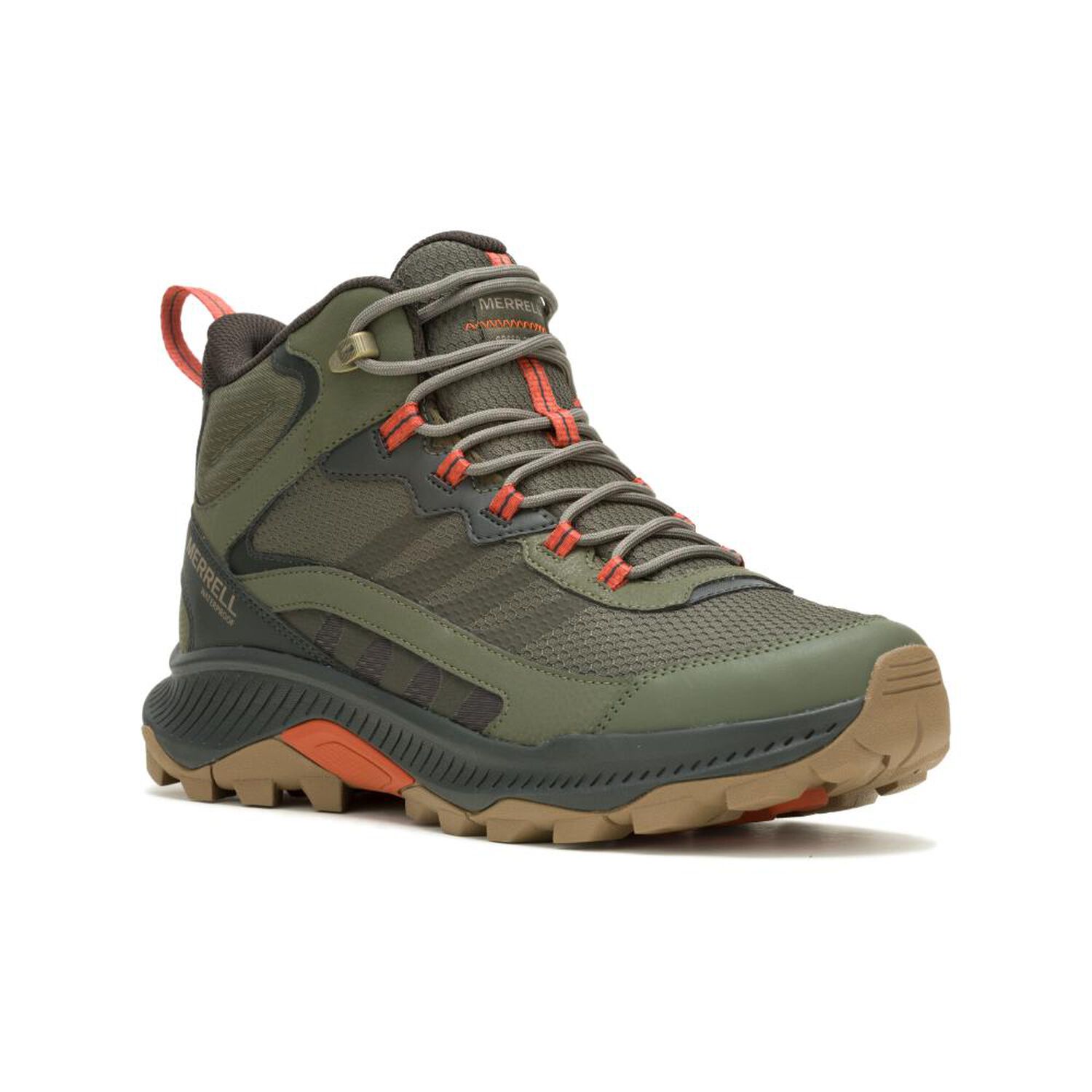 Bot&iacute;n Outdoor Hombre Merrell Speed Strike 2 Mid Verde Waterproof image number 0.0