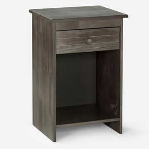 Velador Ferrara 1 Caj&oacute;n Rosen Gris