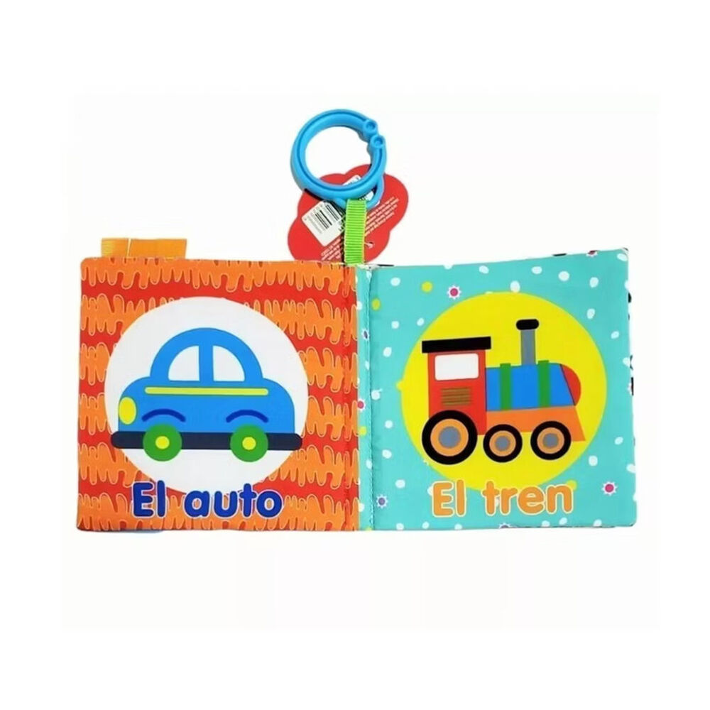 Libro Sensorial Tela Estimulaci&oacute;n Visual Juguete Bebe image number 2.0