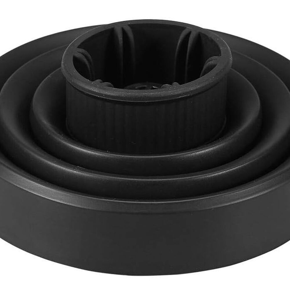 Difusor Para Secador De Cabello De Silicona Plegable Negro image number 2.0