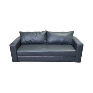 Sofa Cama Multifuncional Ecocuero Gris