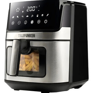 Freidora De Aire Telefunken Easyfryer 6900 Negro Plateado 6.9 Litros