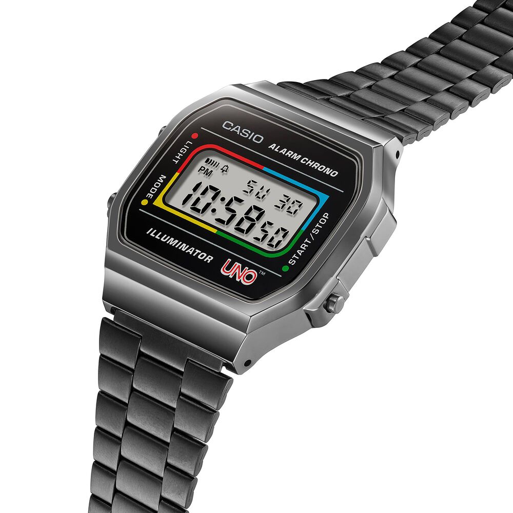 Reloj Casio Digital Unisex Uno A-168weuc-1a image number 1.0