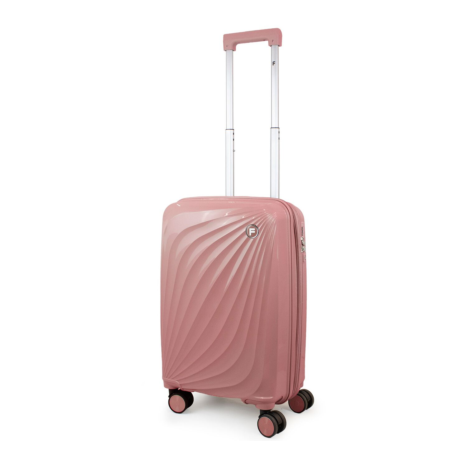 Pack Maleta Cabina 10kg Slay Rosada + Neceser Spark Fila image number 2.0