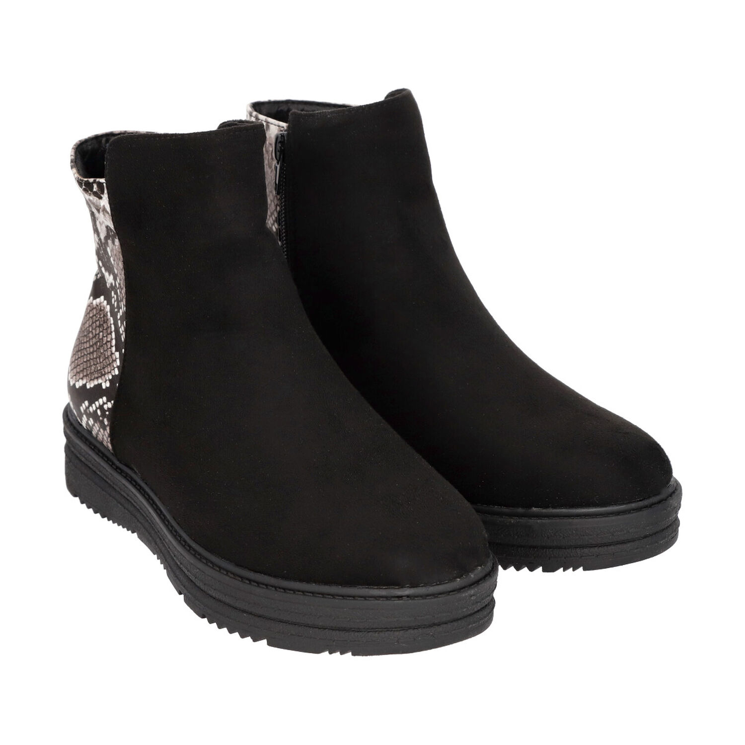 Botin Mujer Negro Snake 005 Police image number 3.0