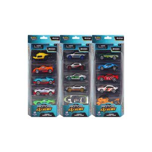 5 Autos De Metal A Escala Happyline