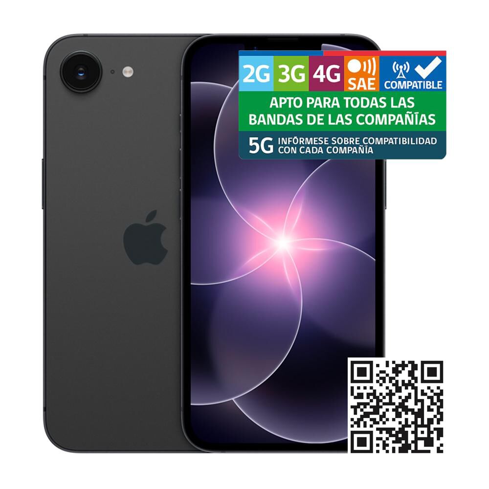 IPhone 17e Apple / 5G / 256 GB / Negro / Liberado image number 9.0