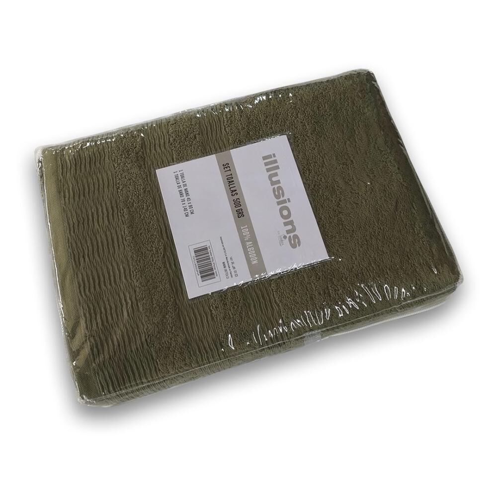 Juego De Toallas Illusions 2 Piezas image number 0.0