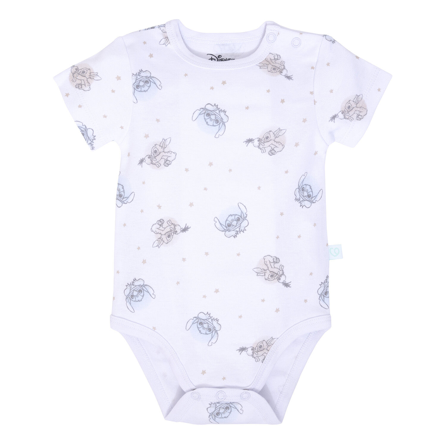 Body X2 Unisex Stitch Body Manga Corta 12 - 18 Meses image number 3.0