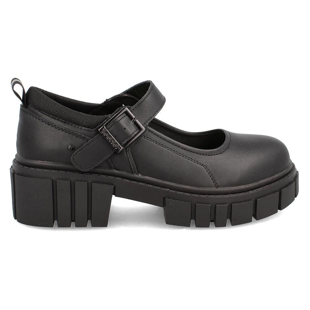 Zapato Escolar Mujer Teener Ballerina Chumy Negro image number 4.0