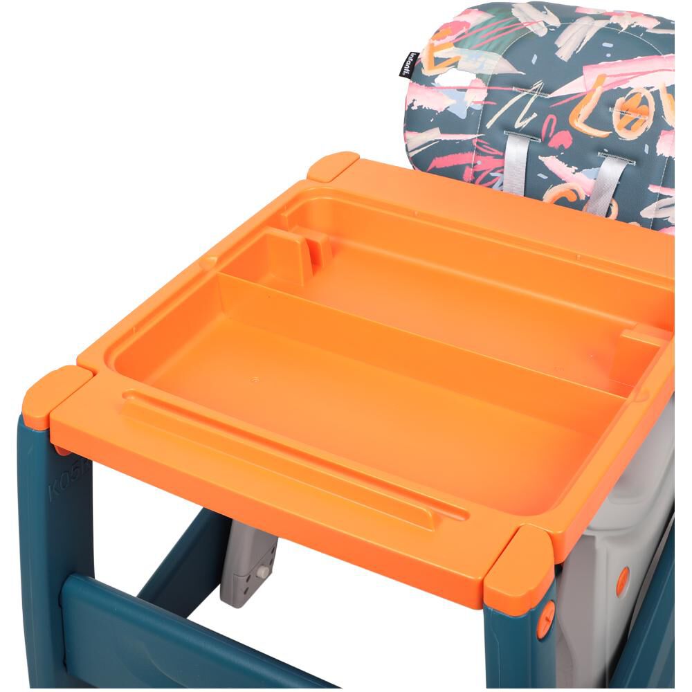 Silla Comer Alta Sit-up Plus Naranja/azul Infanti image number 7.0