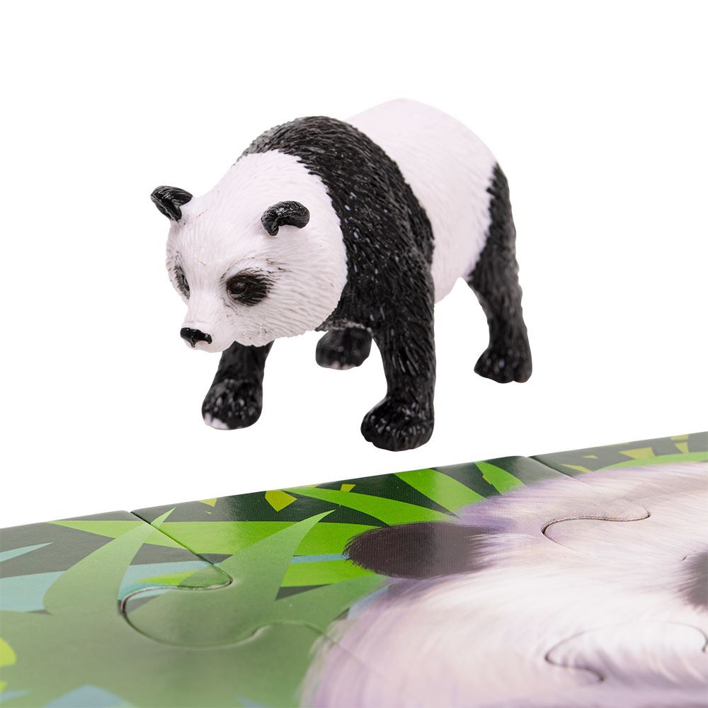Puzzle Oso Panda 18 Piezas + Figura image number 2.0