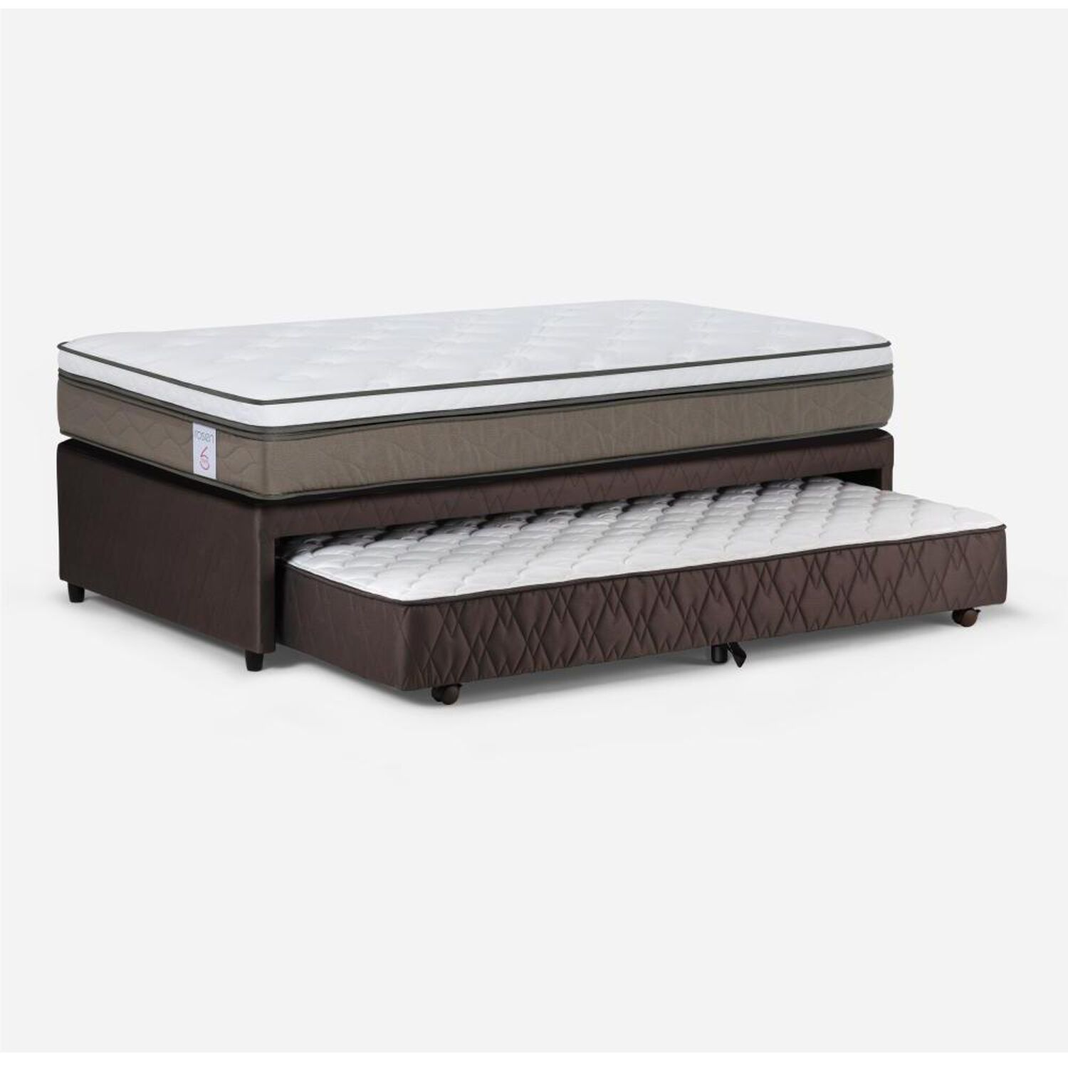 Cama Nido Rosen New Style 6 / 1.5 Plazas / Base Normal image number 0.0
