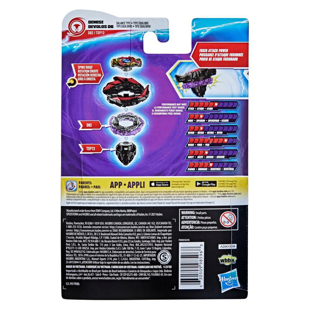 Lanzador Beyblades Burst Surge Speedstorm image number 2.0