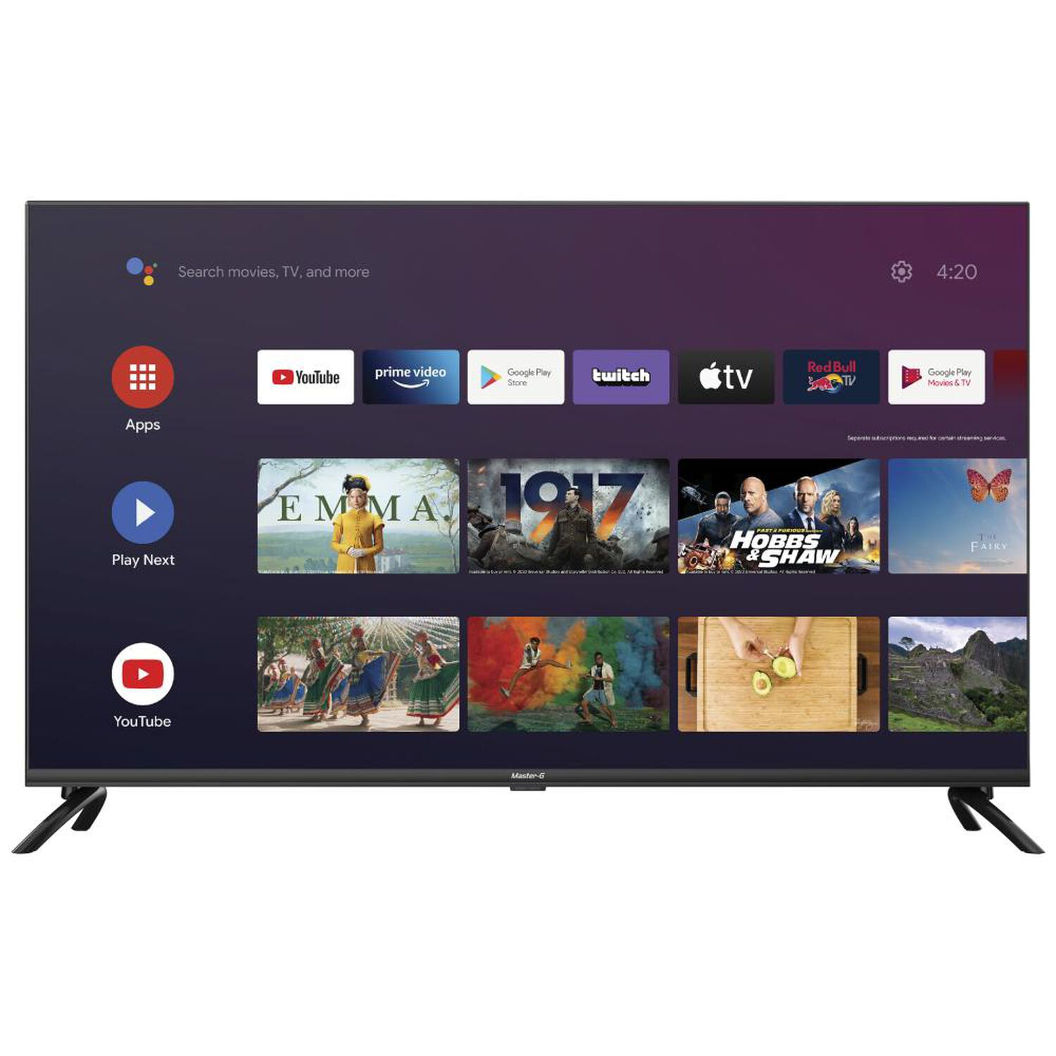 Led 32" Master-G MGG32HFK / HD / Smart TV image number 1.0