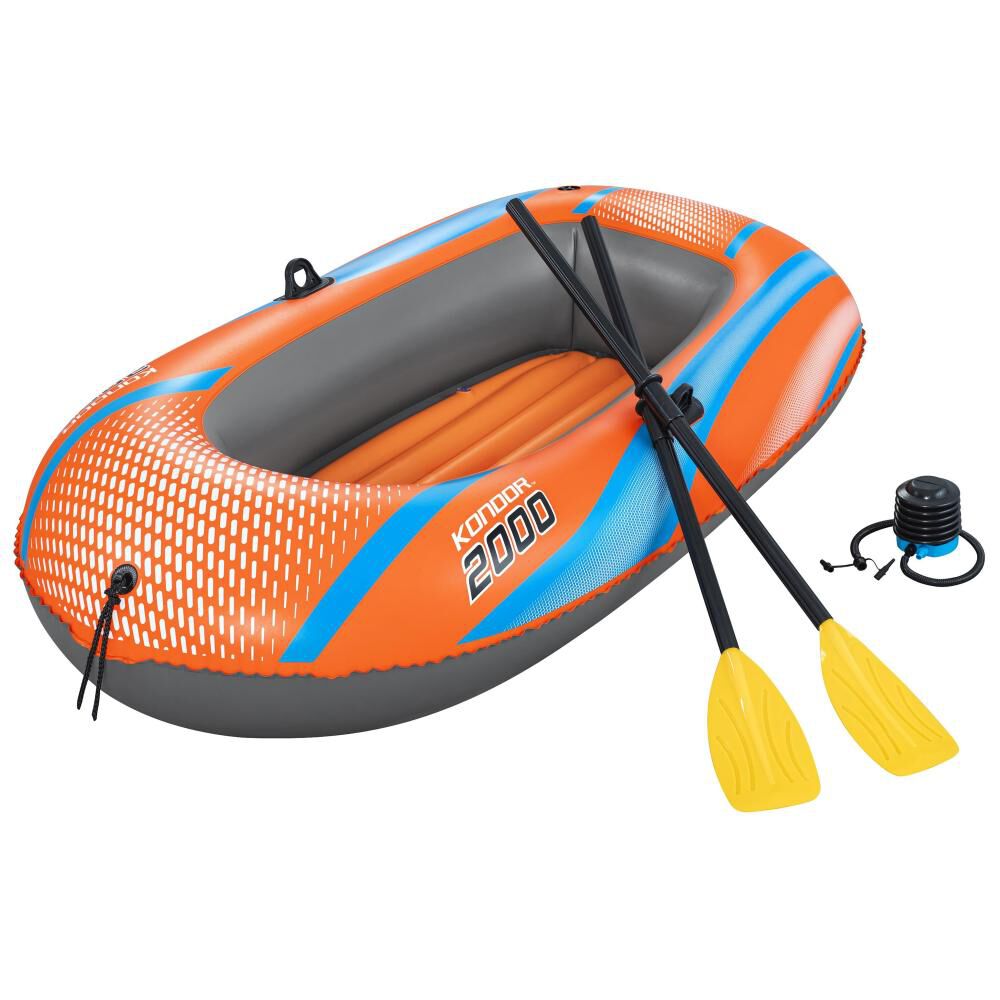 Conjunto De Balsa Hinchable Bestway Kondor 2000 De 1,85 M X 97 Cm image number 2.0