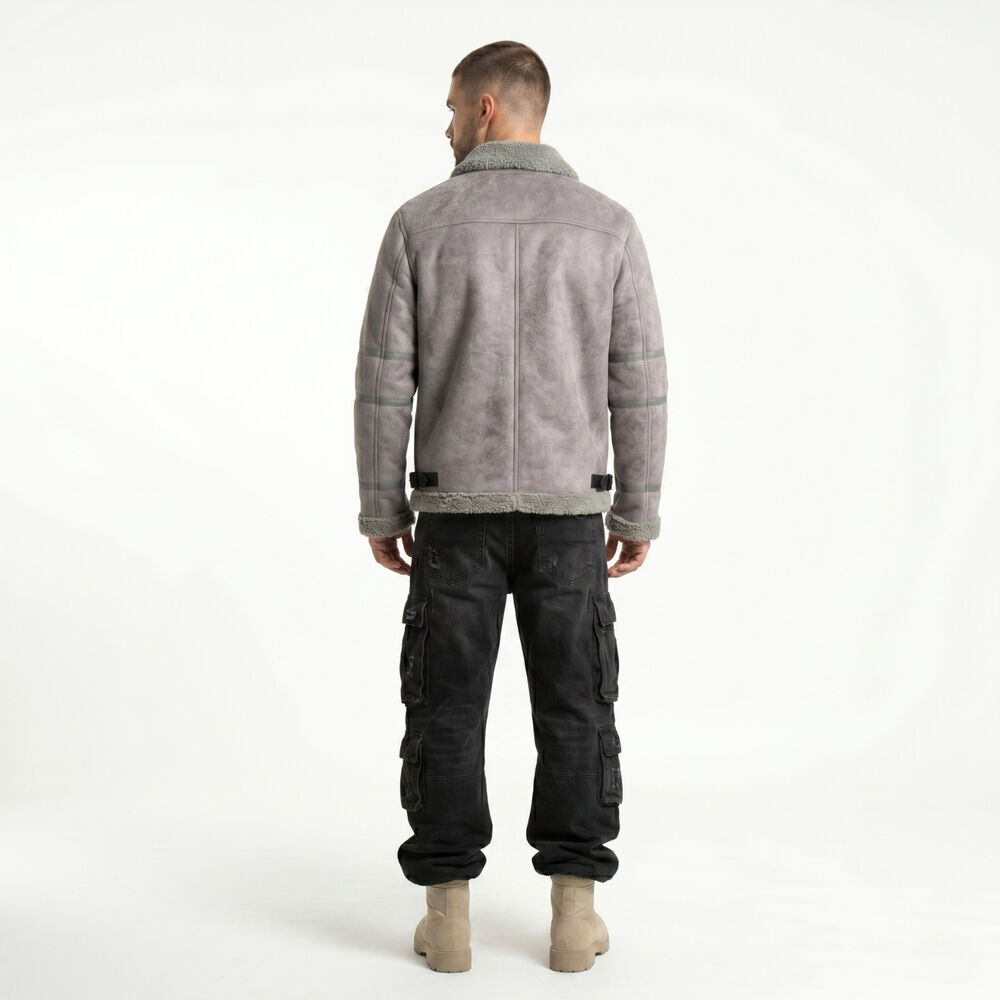 Chaqueta Ecocuero Grecia Hombre image number 2.0