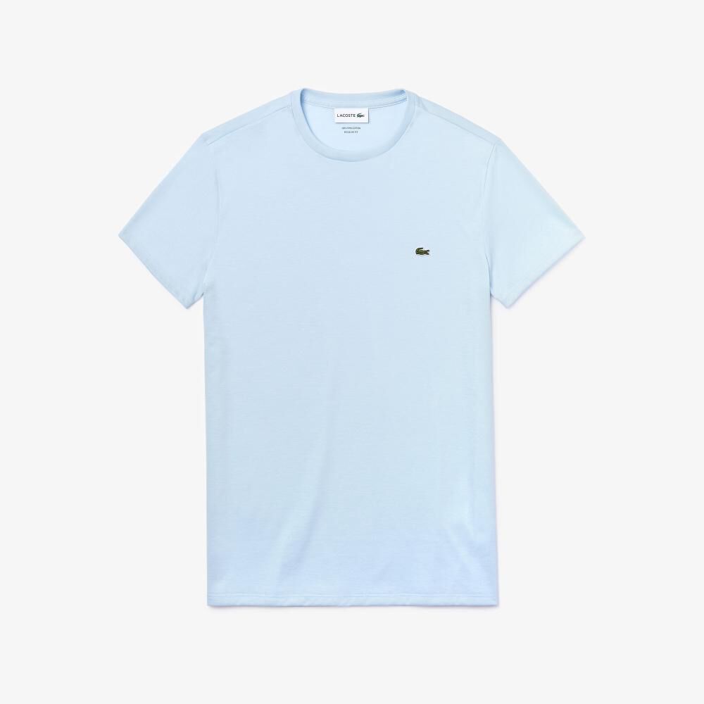 Polera Azul Lacoste - Calce Regular - Compra Ahora | Dafiti Chile