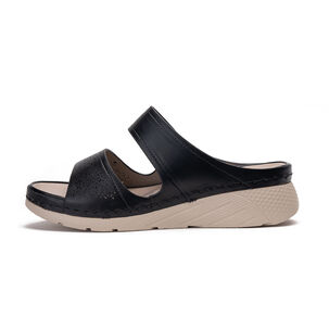 Sandalia Mujer Negro Samanta Thunder Blue