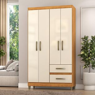 Cl&oacute;set Vekkahome Lisboa / 4 Puertas / 2 Cajones