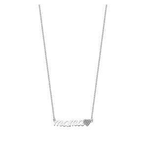 Collar Lp1808-1/1 Lotus Silver Mujer Mothers Love