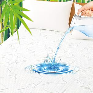 Cubre Colchon Bambu Cobertor Impermeable Varios Tama&ntilde;os
