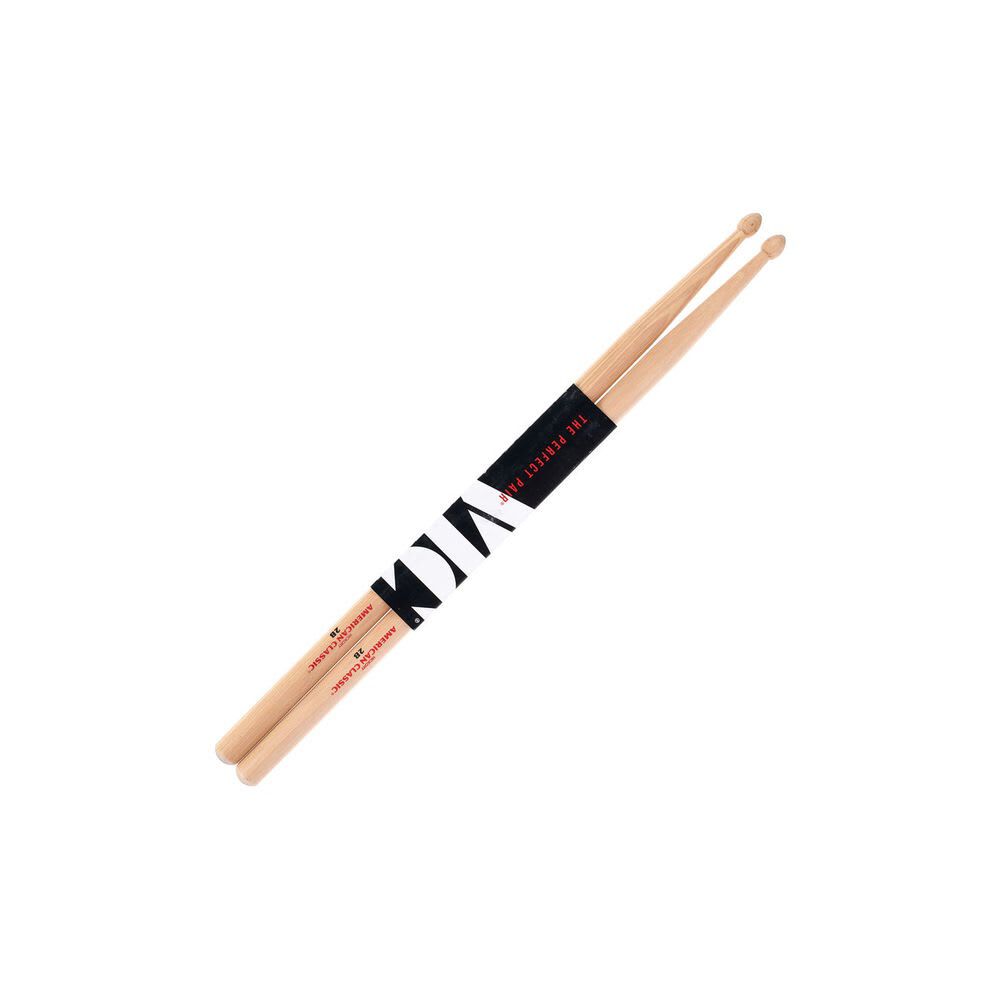 Baquetas Vic Firth 2b American Classic Punta De Madera image number 0.0