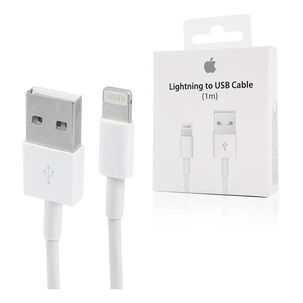 Cable Lightning Apple Original 1 Mt Iphone 5 6 7 8 X 11 Fx