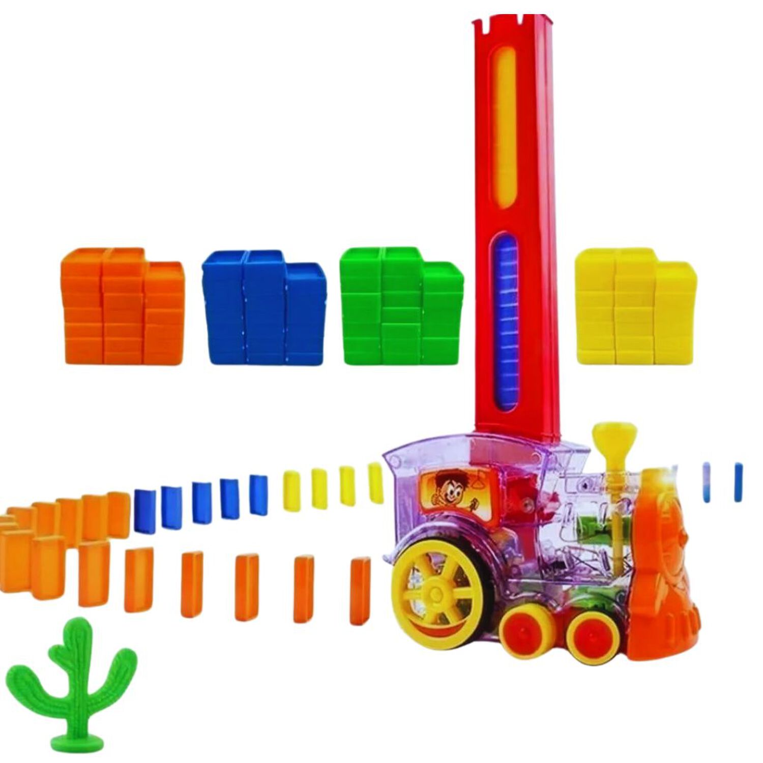Carro Domino Con Luces Y Sonido Juguete Ni&ntilde;o image number 2.0
