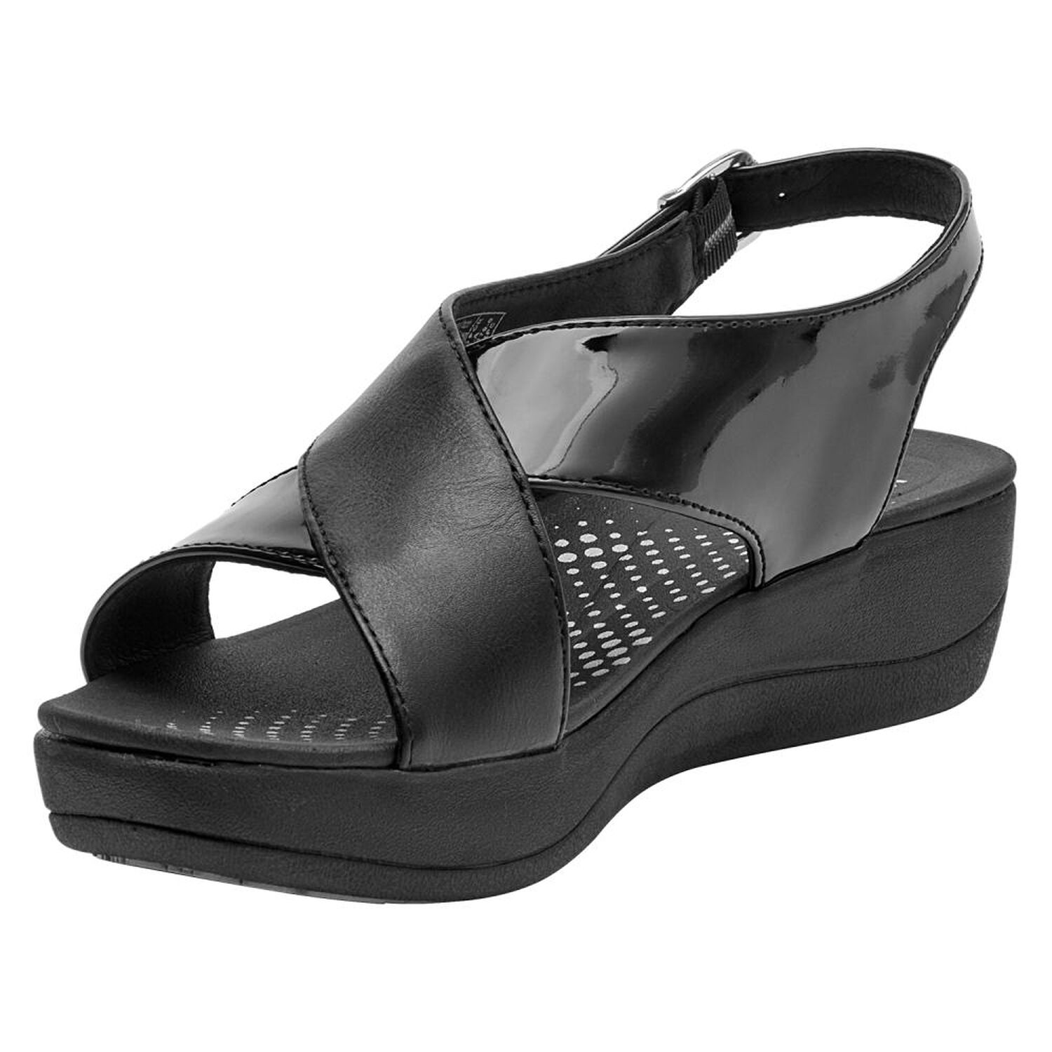 Sandalia Mujer 16 Horas 16m0498 Negro image number 3.0