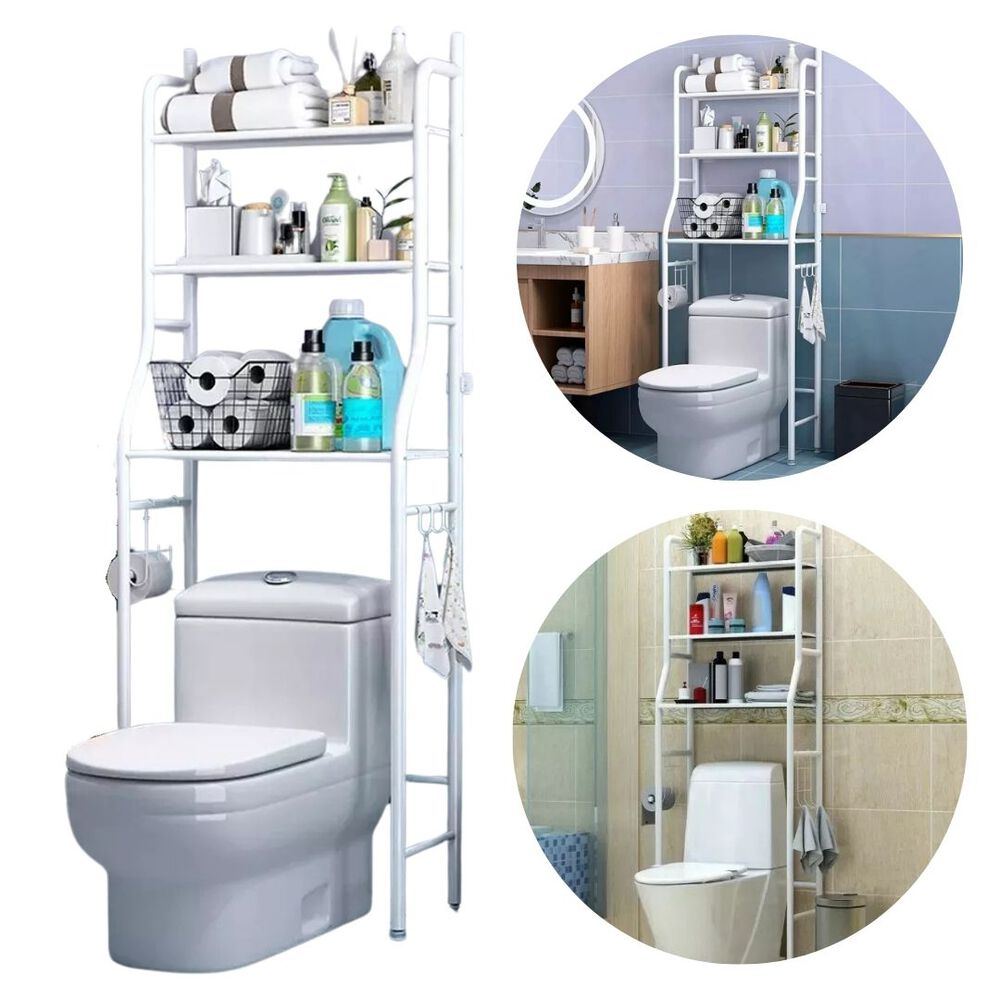 Organizador Estante Baño Armable Fácil 3 Niveles image number 0.0